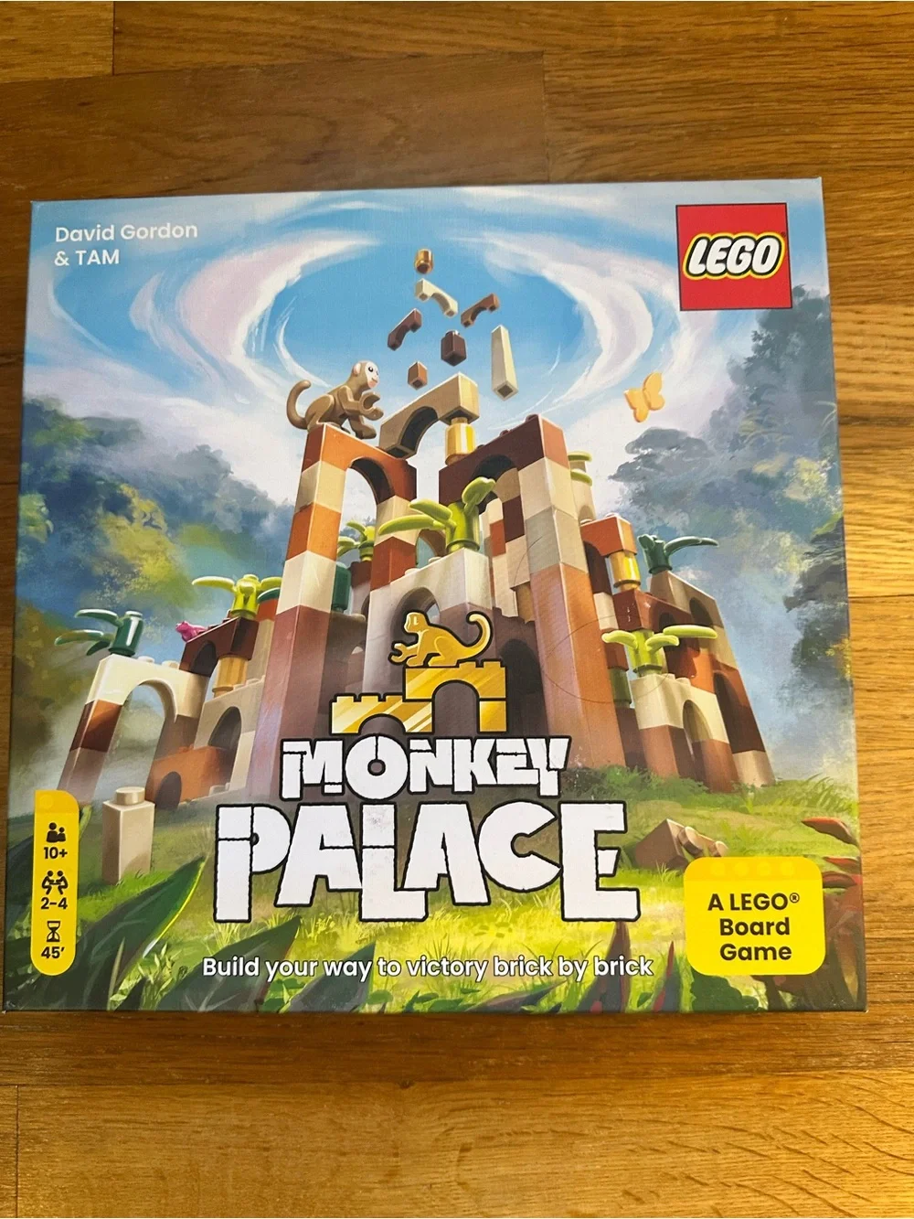 LEGO Monkey Palace Board Game, Brick Building Strategy Board Game for Kids adult